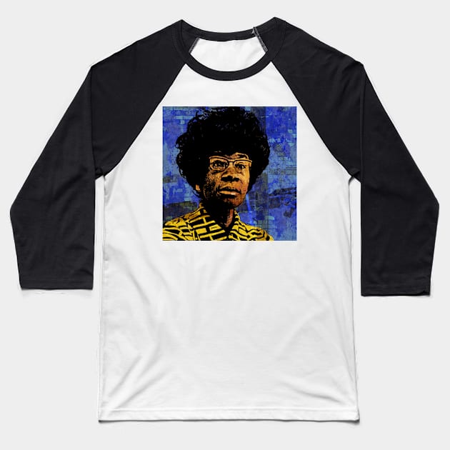 SHIRLEY CHISHOLM-9 Baseball T-Shirt by truthtopower